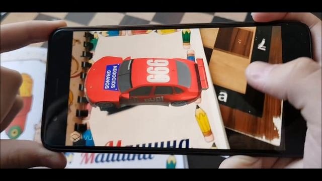 Русскийт алфавит с дополненной реальностью