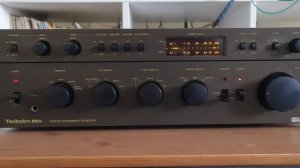 Первый взгляд на винтажный усилитель Technics-88A