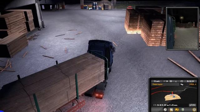Видео обзор на игру Evro Truck Simulator