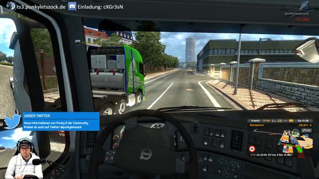Euro Truck Simulator 2 🚛 | MultiplayerPunkyLetsZock mit Kollegen смотреть онлайн