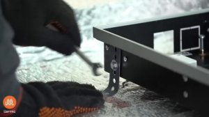 Установка встраиваемого в пол конвектора Itermic