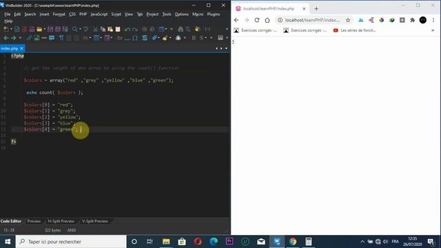 شرح php من دورة php darija (دورة php كاملة) -- PHP arrays indexed arrays смотреть онлайн