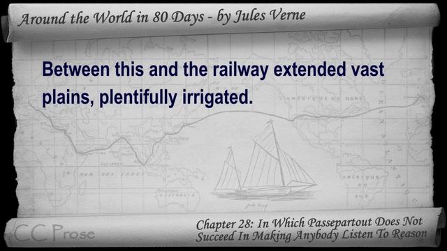 Chapter 28 - Around the World in 80 Days by Jules Verne смотреть онлайн