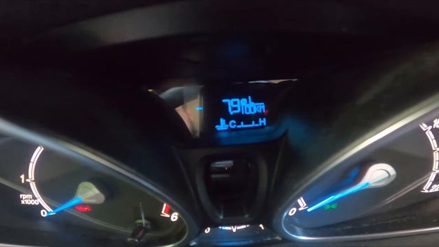 How to Check Average Fuel Consumption on Speedometer Display in Ford Tourneo Connect II (2013–2018) смотреть онлайн