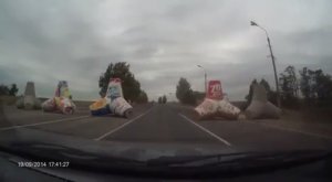 Дорога от пункта пропуска  Новоазовск до Новоазовска