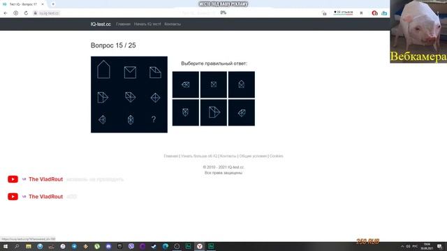 Самый точный тест на IQ в России для Порося смотреть онлайн