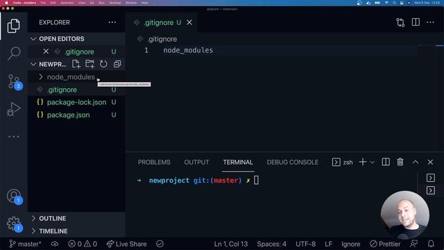 DevTips Daily: Set up your project with Git and make your first commit