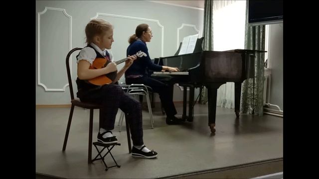 Классен София, 9 лет. В. А. Моцарт  "Песня пастушка" смотреть онлайн