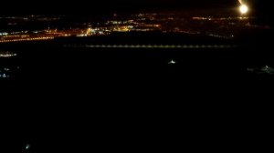 Вид из окна самолёта на Санкт-Петербург 4к