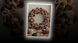 Оригинальные поделки из грецких орехов. Original hand-made articles from walnuts.