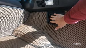 Lexus RX 4-e поколение eva коврики в багажник нестандартный вариант evabel.ru 8800-222-48-45