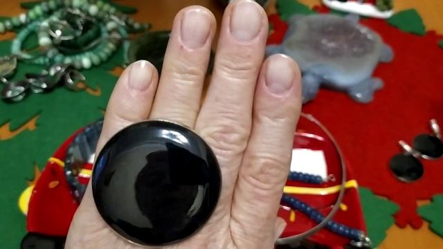 Моя коллекция украшений из натуральных камней. Нефрит, кианит. смотреть онлайн