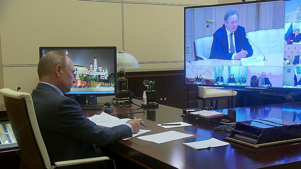 Ситуация с распространением коронавируса обсуждалась на совещании у президента