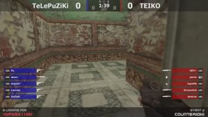 Полуфинал турнира по CS 1.6 от проекта ""COUNTER[OK]""[TeLePuZiKi -vs- TEIKO]1map  @kn1fe TV