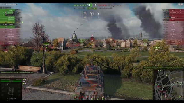 M4A1 FL 10.Премиальный СТ(Франция). Карта Руинберг. №-5 смотреть онлайн