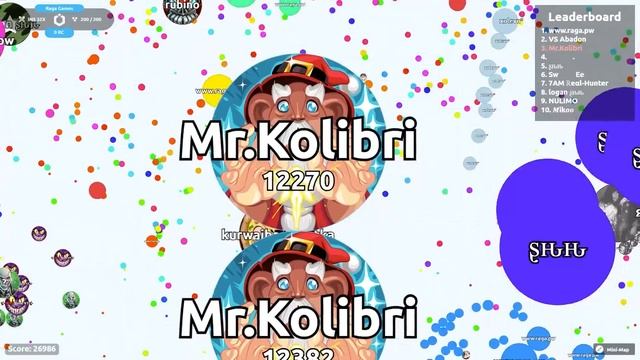 New Agario Modes for Pro Players! Agar.io Raga Gameplay