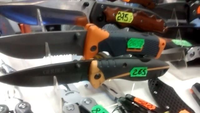 Линейка ножей "GERBER" Китай. Снимать или нет о них?