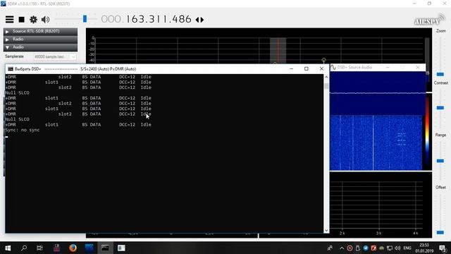 RTL-SDR Декодируем DMR (DSDPlus-2.71) смотреть онлайн