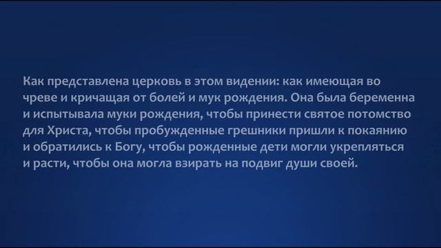 #22 Что "имела во чреве жена на небе" из Апокалипсиса. Фантазии религиозных лидеров. смотреть онлайн