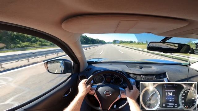 TOP SPEED NISSAN NAVARA 190hp TEST DRIVE POV GERMAN AUTOBAHN 2.3l D231 смотреть онлайн