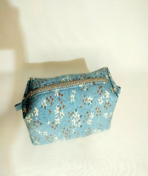 Один из способов шитья косметички. Косметичка текстильная