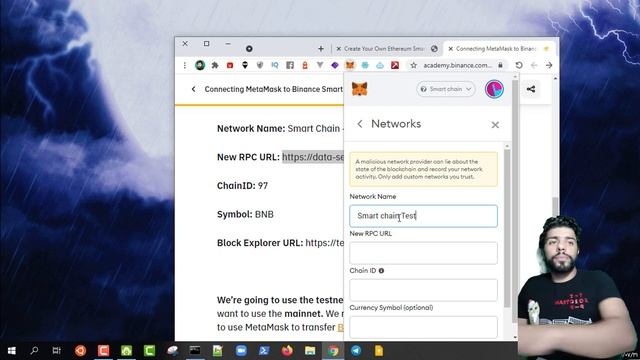Binance Smart Chain with metamask بالعربي  #crypto #binance| مع مثال برمجي للتطبيق смотреть онлайн