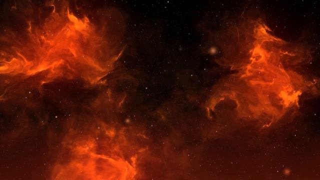 A Cosmic Nebula. Music Of The Cosmos. Космическая туманность. Космос