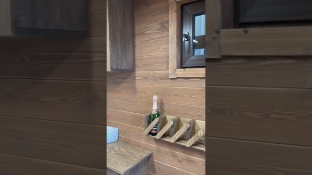 Модульная баня с терассой смотреть онлайн