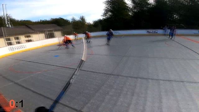 ТУРНИР ПО РОЛЛЕР ХОККЕЮ - ПЕРВЫЙ РАЗ НА РОЛИКАХ *хоккей на роликах* *Gopro hockey* смотреть онлайн
