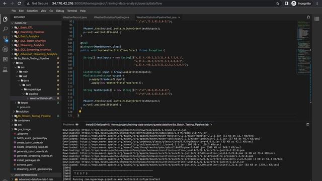 Serverless Data Processing with Dataflow - Testing with Apache Beam (Java) #qwiklabs #googlecloud смотреть онлайн