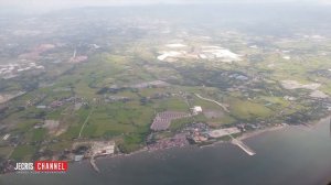 Beautiful Day View - Landing at Manila International Airport | Cebu Pacific Flight