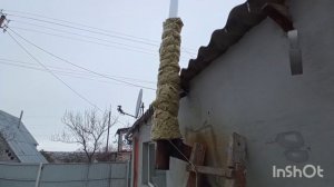 утепление трубы дымохода своими руками (недорого и надёжно)