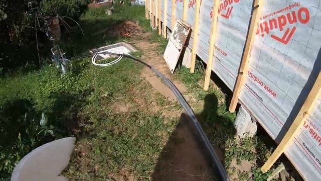 Утепление водопроводной трубы. Как утеплить ввод воды от скважины к дому.