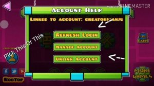 How to Fix or Fixed " Load Error / Sync Failed or Backup failed in Geometry Dash