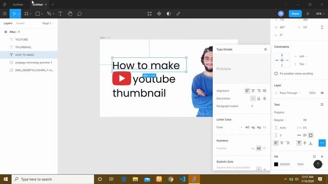 How to make professional youtube thumbnail for free