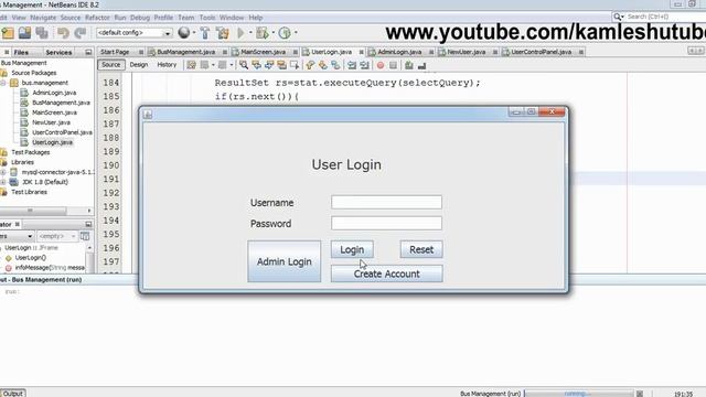 8 - How to pass data from One JFrame to Another - Java Swing Project