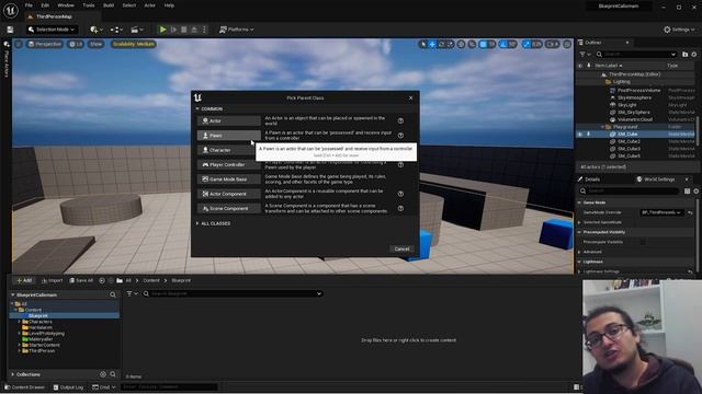24 - Unreal Engine 5 (Başlangıç) - Blueprint ile Programlamaya Giriş - Bölüm 1 - 26
