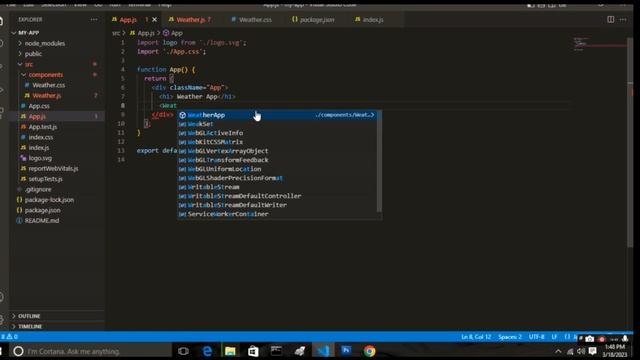 How To Make Weather App Using ChatGPT, React.js, CSS