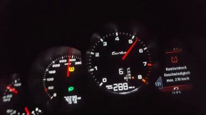 Porsche Panamera Turbo 2010 317km/h