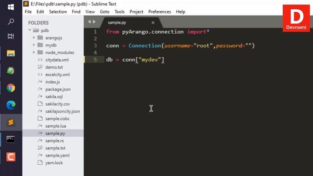 PyArango Driver and ArangoDB - CRUD Fundamentals in 32 Minutes