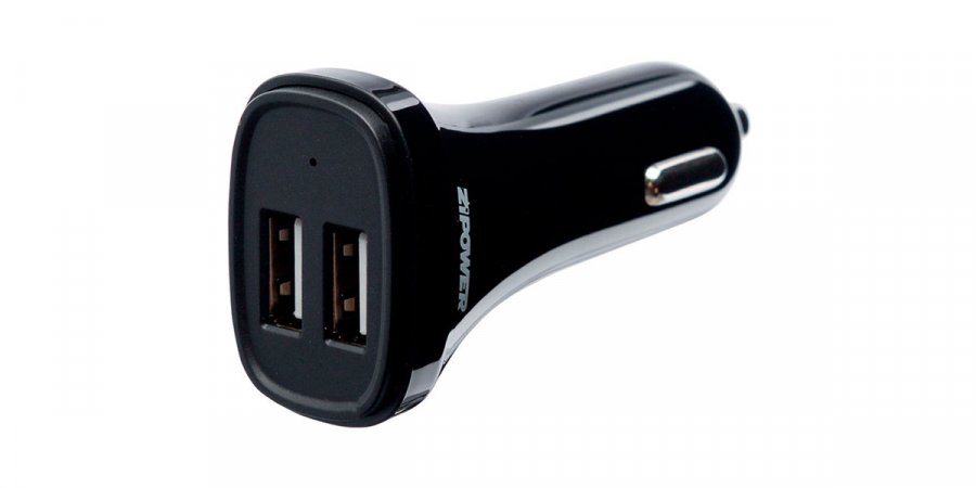 USB зарядное устройство с двумя портами ZiPOWER PM6683