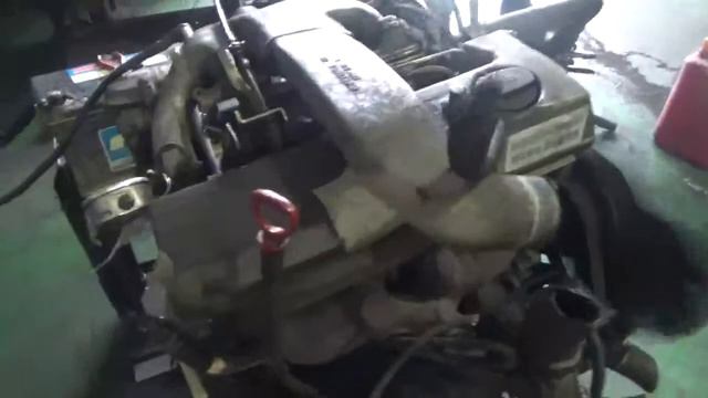 Проверка давления масла в двигателе 661920 12 006923 Ssang Yong OM661LA 2.3 л. turbo Korando, Musso смотреть онлайн