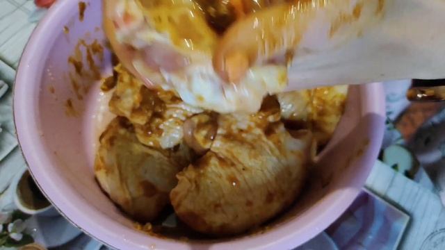 Курочка в духовке