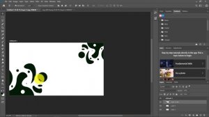 Photoshop - Twitch banner template design idea #2