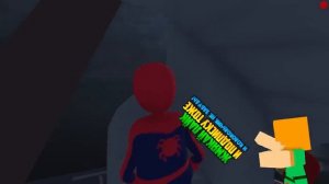 ОЧЕНЬ ОЧЕНЬ ОЧЕНЬ СЛОЖНО HUMAN FALL FLAT пластилиновые герои Володя Человек Паук и Железный Человек