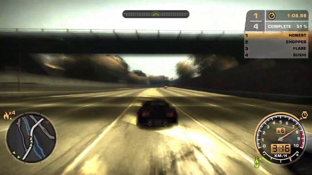 NFSMW LOTUS ELISE (Manual) SPEEDTRAP смотреть онлайн