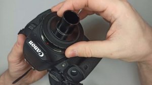 Переходник зеркальный фотоаппарат - микроскоп