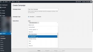 How to create your first Email Campaign in WordPress using weMail