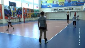 Волейбол. Тренировка команды Воронежской области. Часть 3