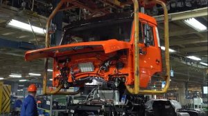 Установка кабины К3 — автомобильный завод «КАМАЗа»